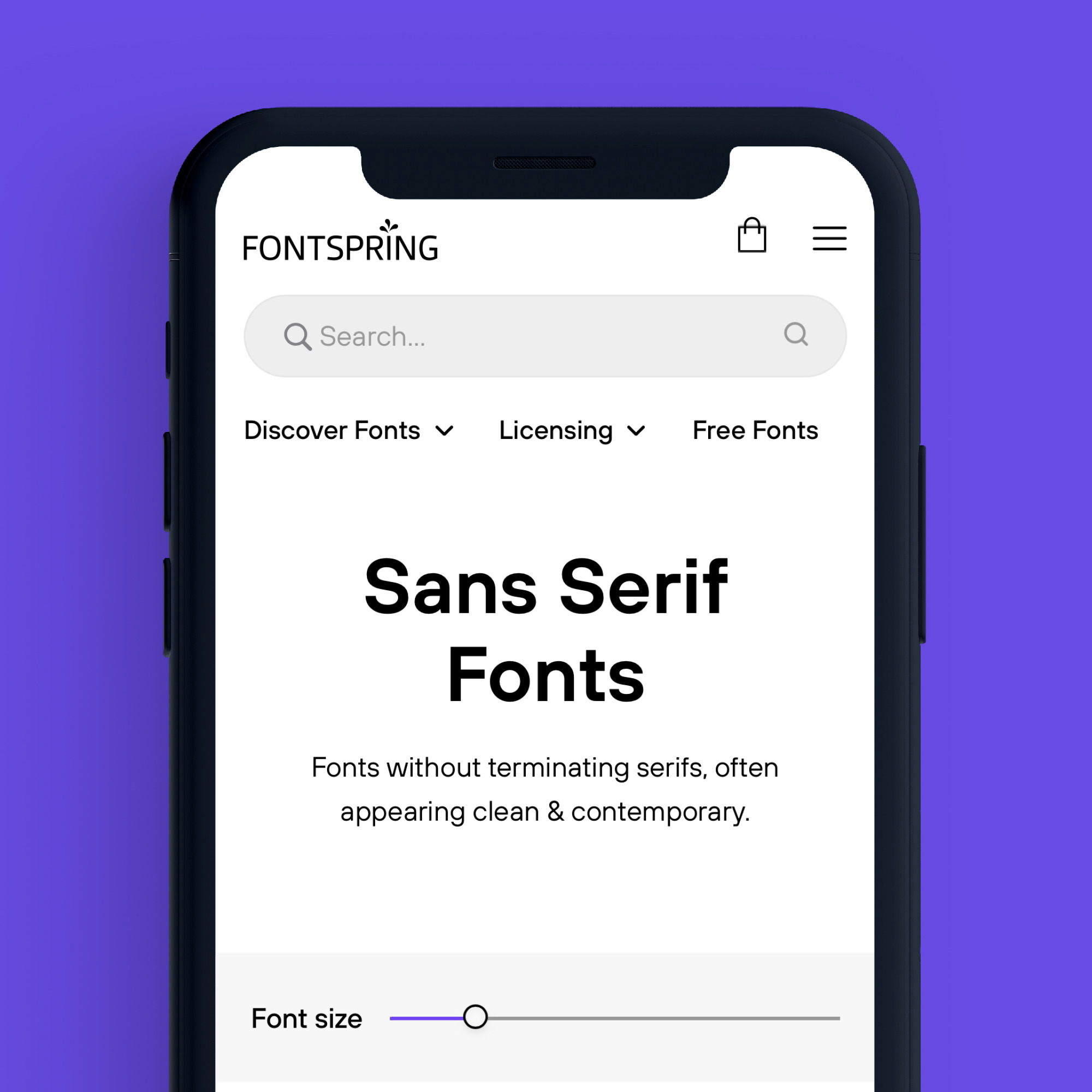 Fontspring - фирменный шрифт | TypeType®