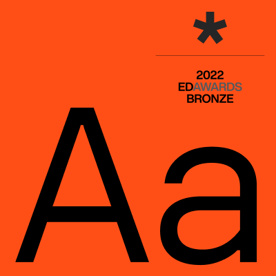 European Design Awards 2022, бронза