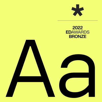 European Design Awards 2022, бронза