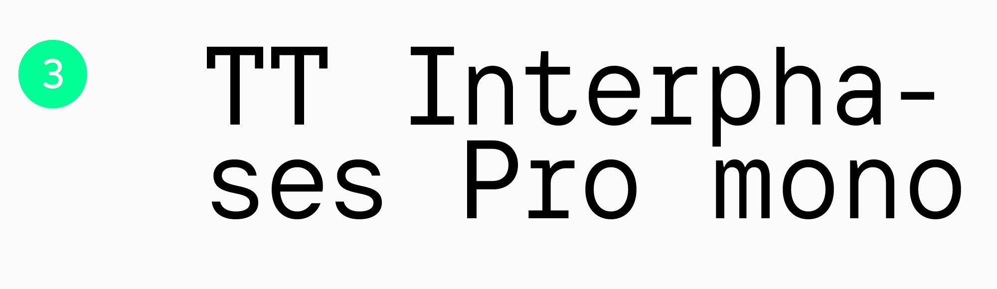 Моноширинные шрифты в дизайне и программировании