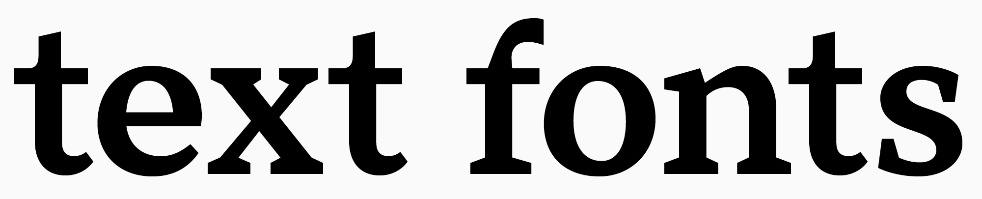 оптимальный шрифт для чтения