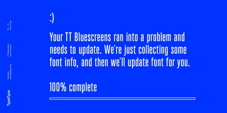TT Bluescreens