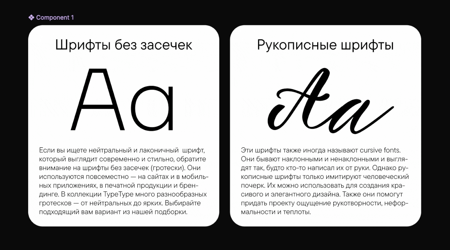 Построение типографической дизайн-системы в Figma