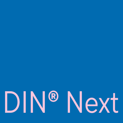 Шрифты похожие на DIN® Next