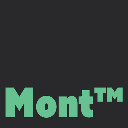 Шрифты похожие на Mont™