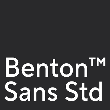 Шрифты похожие на Benton Sans Std