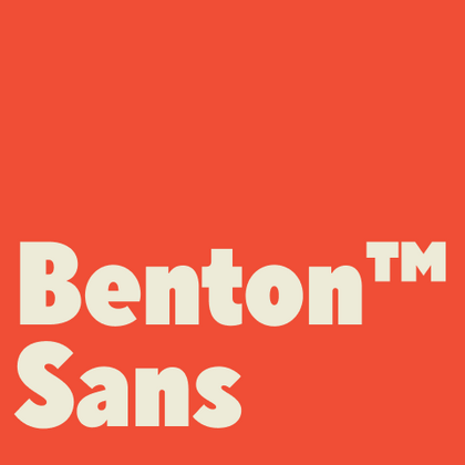 Шрифты похожие на Benton Sans