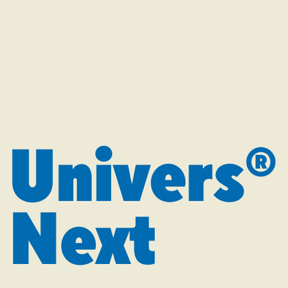 Шрифты похожие на Univers Next