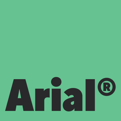 Шрифты похожие на Arial