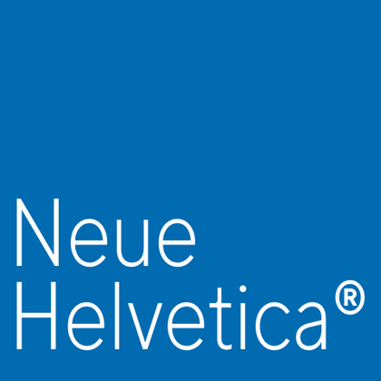 Шрифты похожие на Neue Helvetica®
