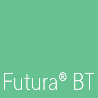 Шрифты похожие на Futura BT