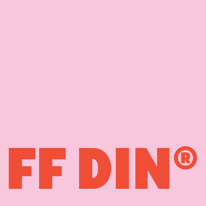 Шрифты похожие на FF DIN®