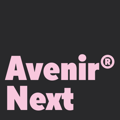 Шрифты похожие на Avenir® Next