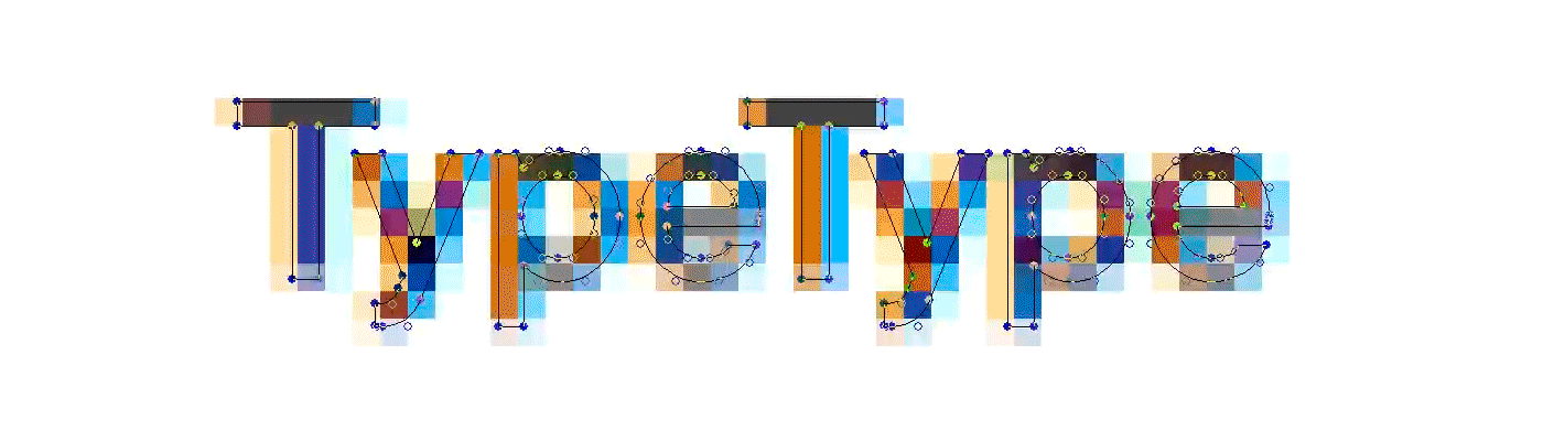 Хинтинг логотипа шрифтовои студии TypeType