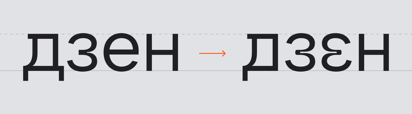 Мерцание и «стеллацентричность»: как мы разрабатывали шрифт для Дзена