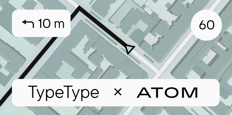 В дорожных условиях: как шрифт TypeType тестировался для интерфейса электромобиля Атом