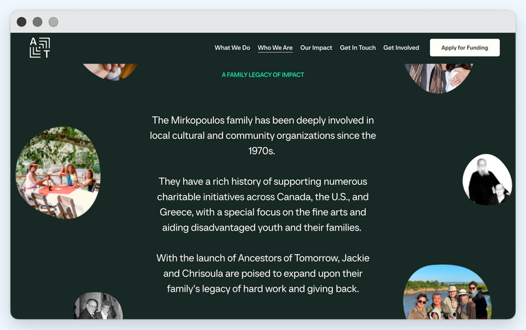 Ancestors of Tomorrow