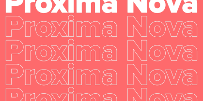 Proxima Nova: аналоги, сочетания и секрет успеха шрифта